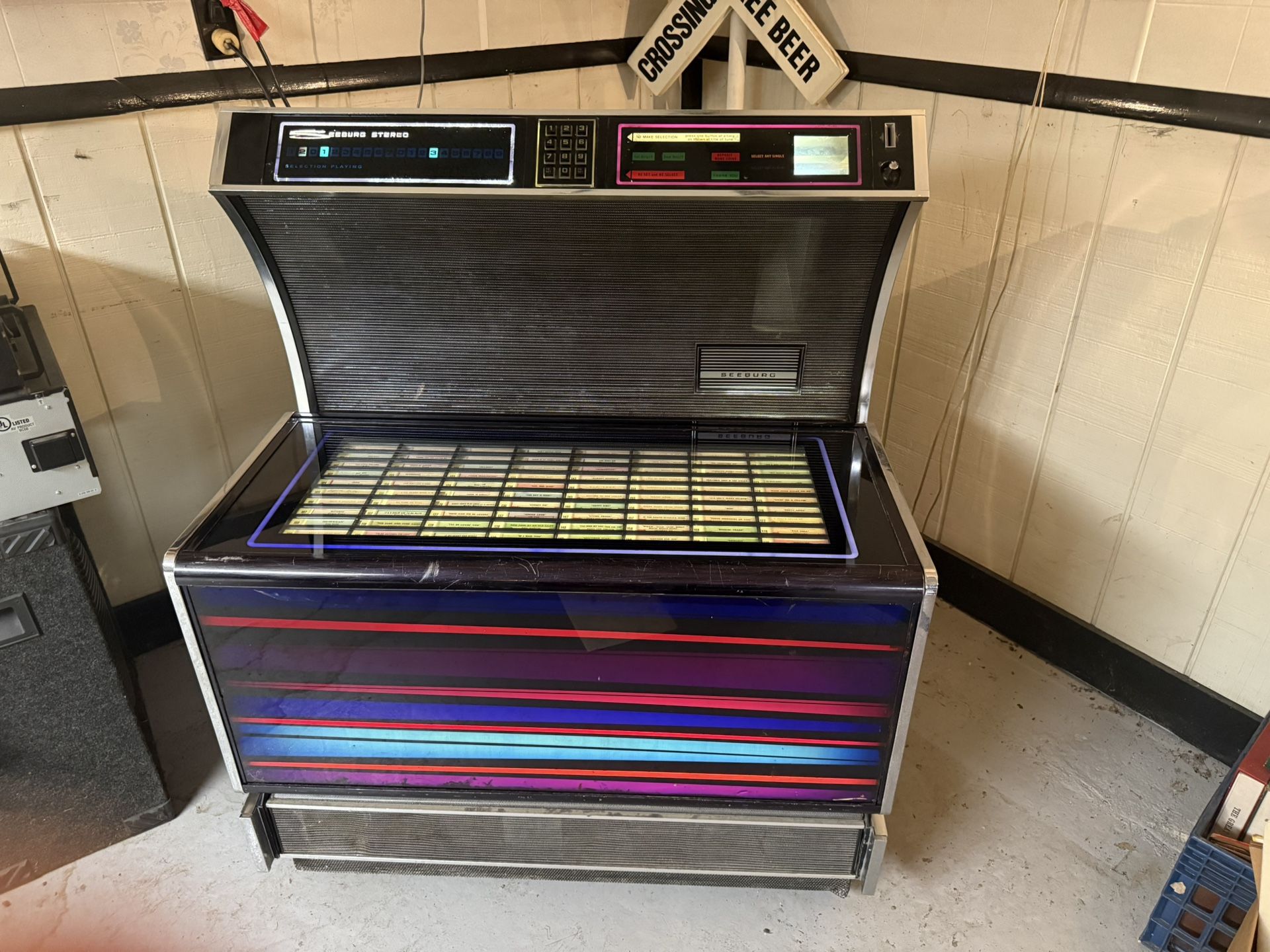 Seeburg Stereo Jukebox Coin Operated