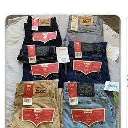Levi's Jeans Variety 32x32, 34x32, 36x32, 38x32, Etc New!!