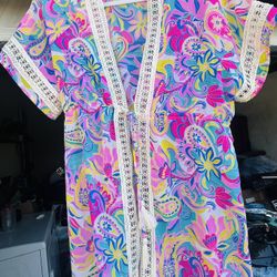Women Colorful Tie Top