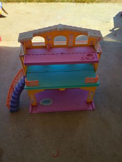 Children play house