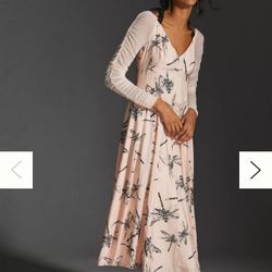 New With Tags Pretty A Line Midi Dress