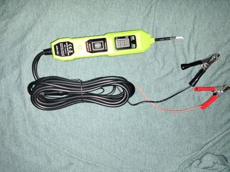 Automotive Circuit Tester with Digital Display