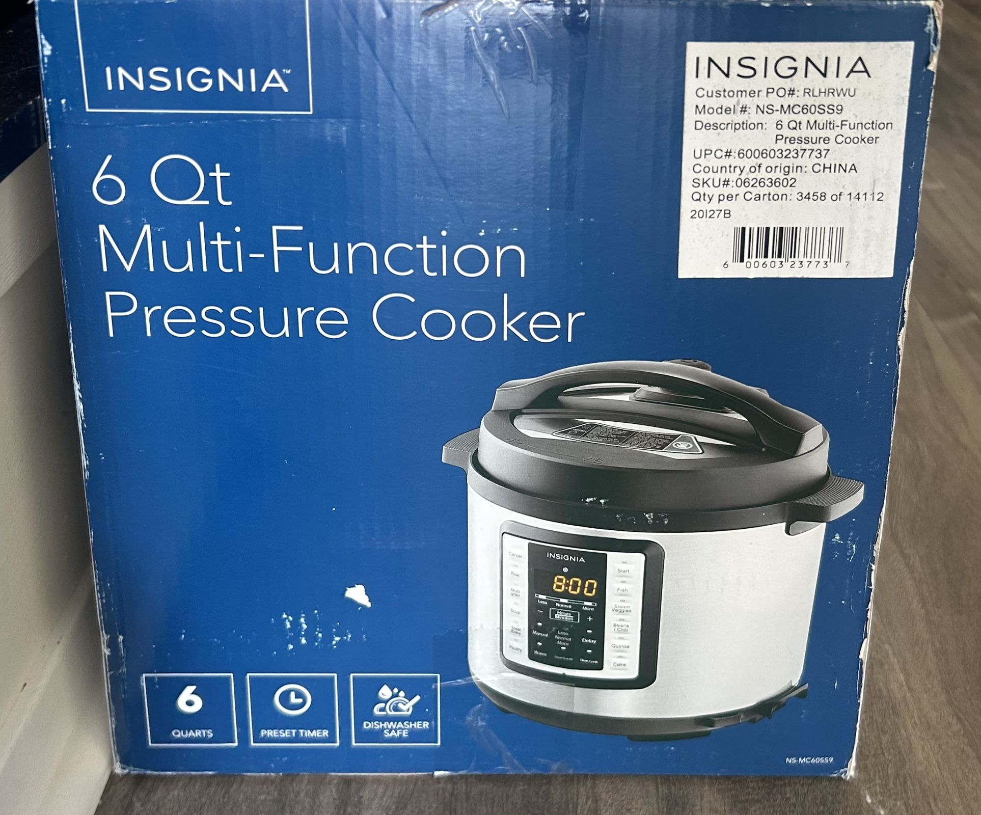 Pressure Cooker New In Box