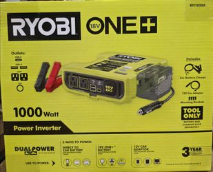 Ryobi One+ 1000 Watts Inverter