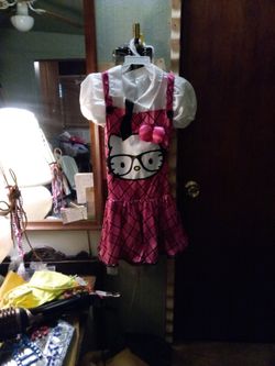 Young Girls' Hello Kitty Halloween Dress (Obo)