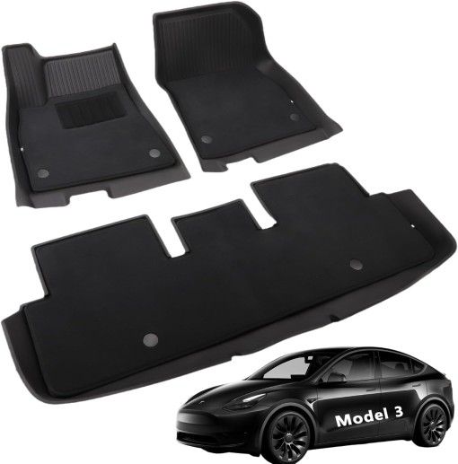 Espera 6PCS Tesla Model 3 Floor Mats 2023 Car Carpet