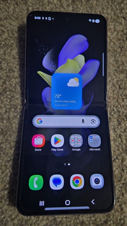 Samsung Galaxy Z Flip4 128GB Unlocked GOOD IMEI FULLY FUNCTIONAL