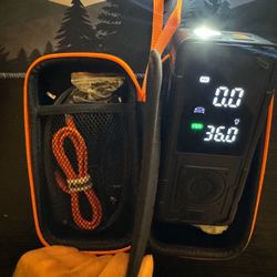 New Air Compressor, Tire Inflator, Flashlight, Power Bank