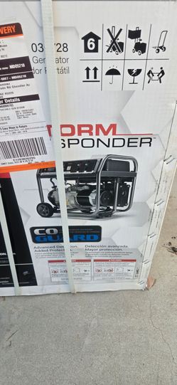 Storm Responder Portable Generator with CO Guard