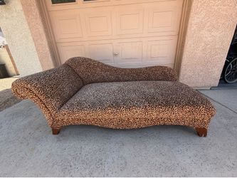 Cheetah Chaise Lounge
