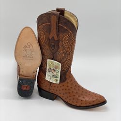 Genuine Ostrich Boots/ Botas de Avestruz Original