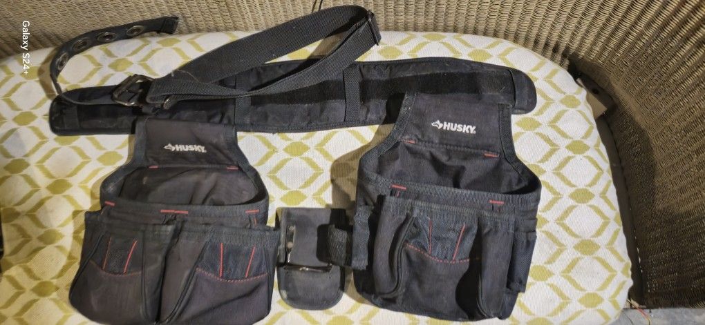 HUSKY TOOL BELT.
