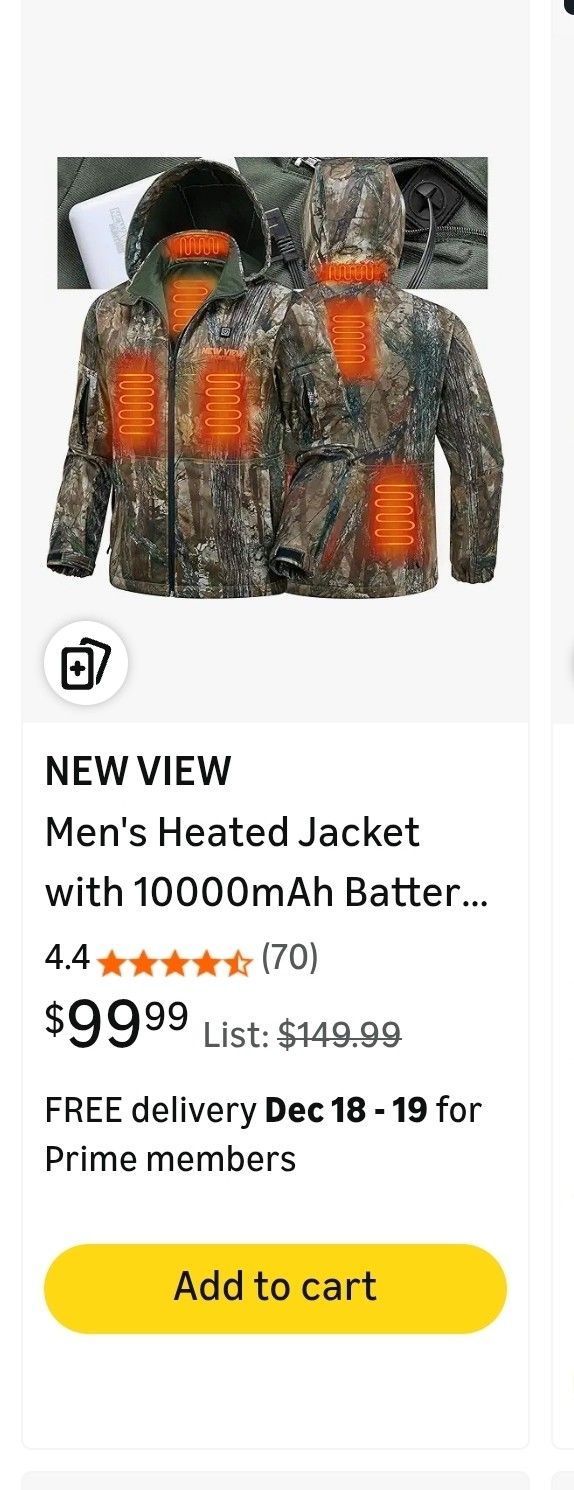 Heated Jacket XXL