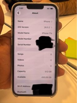 iPhone 17 E  512 GB