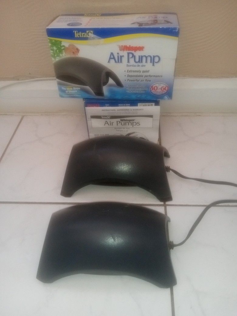 A Whisper Air Pump For Fish Tank