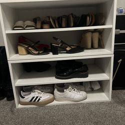 White Shoe Organizer 
