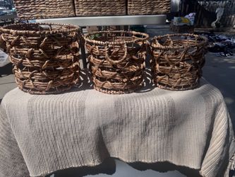 Wicker baskets
