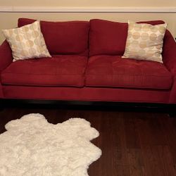 Red Couch From Rooms To Go