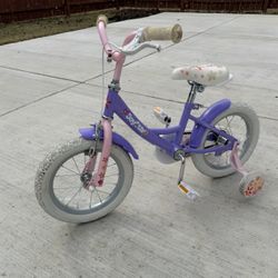 JOYSTAR Fairy Girls Bike for Toddlers and Kids Ages 2-4 Years Old Kids, 12 inch. Training Wheels. 