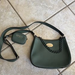 Guess Green Purse