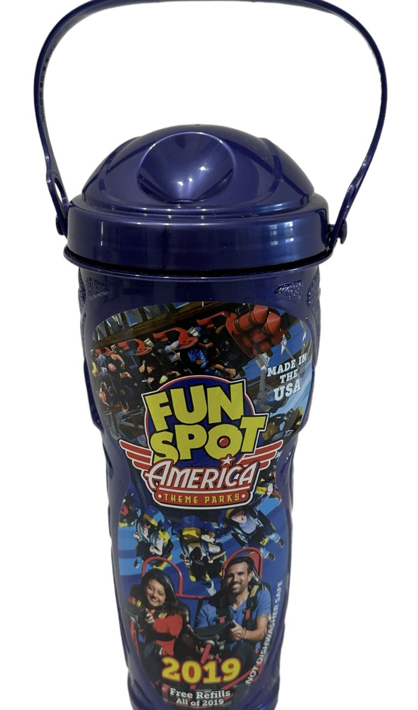 Fun Spot American Theme Parks 2019 Free Refills Souvenir Cup
