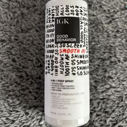 NEW IGK GOOD BEHAVIOR 4 IN 1 SMOOTH IT PREP SPRAY $5!!