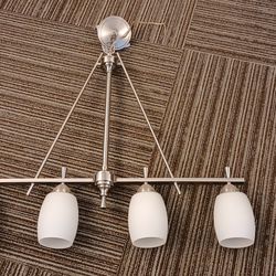 4-lamp Pendant Light Fixture - Complete & Ready To Hang