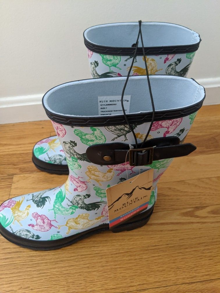 New Rooster Rubber boots
