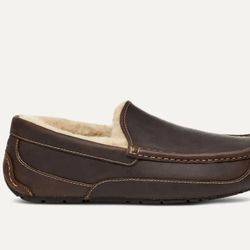 Men's UGG Ascot Matte Leather Slippers  (SZ 10 or 12)