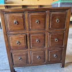 Vintage Asian Apothecary Chest