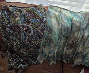 2 size 12 Paisley skirts