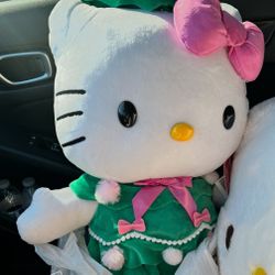 Hello Kitty Christmas Tree Greeter Plush
