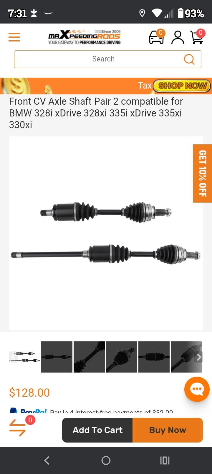CV AXLE