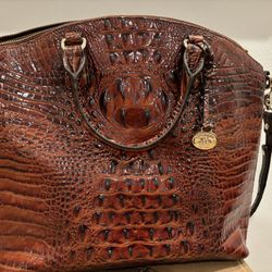 Brahmin Handbag & Matching Wallet