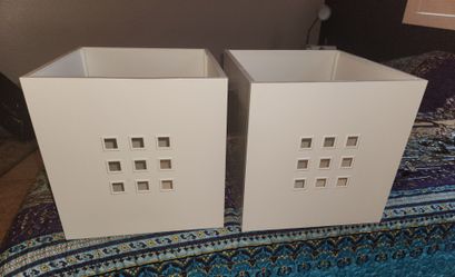 Pittsburg: Sturdy Resin/Plastic Ikea Kallax Storage Bins