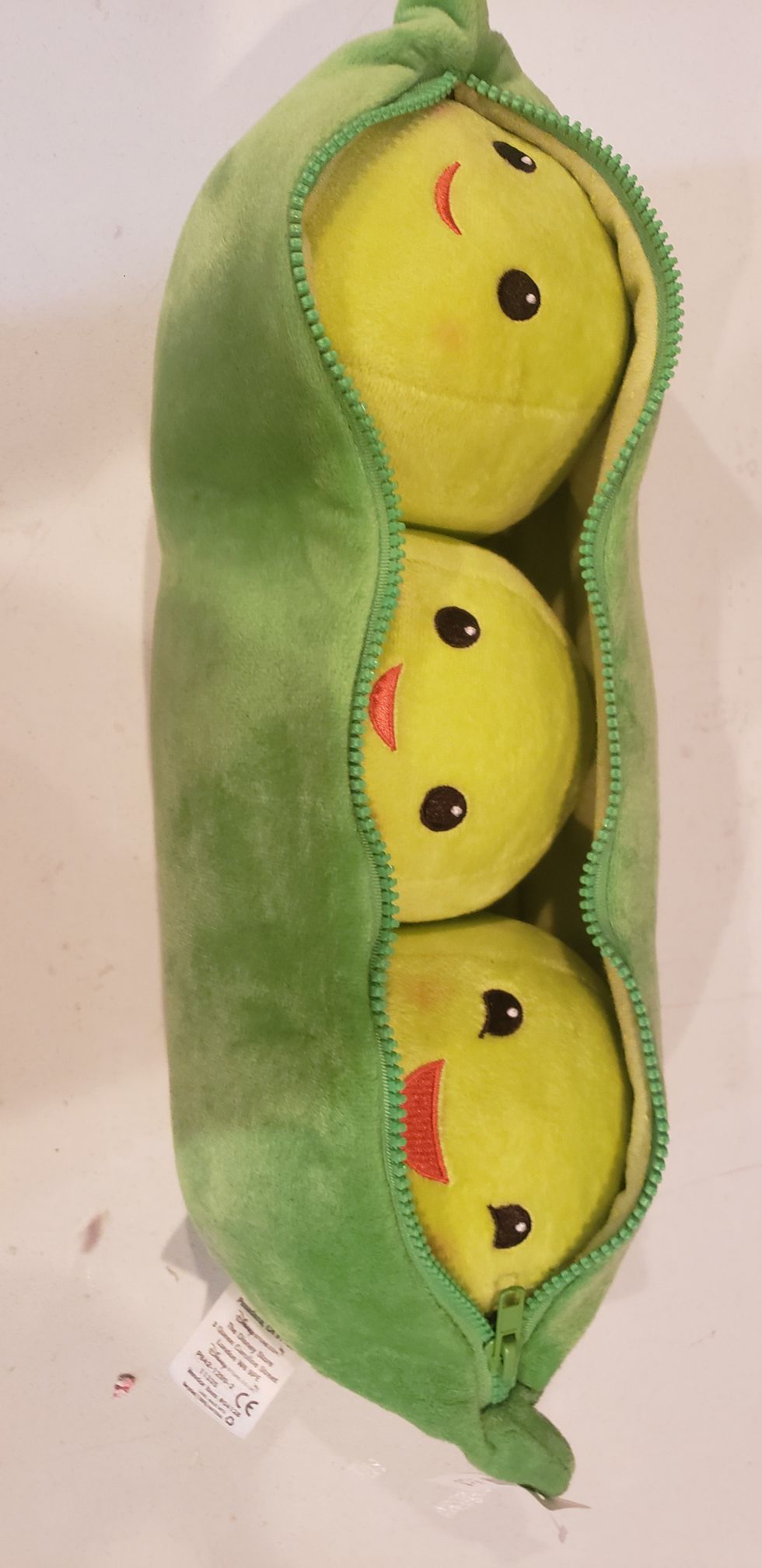 Peas in a pod plushie