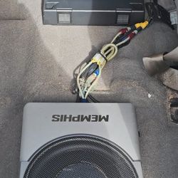 Kenwood Amp/Memphis Sub 