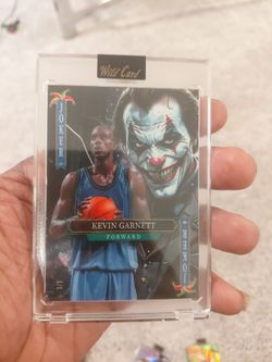 1/1 Kevin Garnett Jokers Wild Wild Card Rare One of One Basketball Card