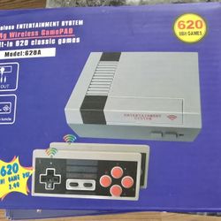 Retro Nintendo Wireless Video Game