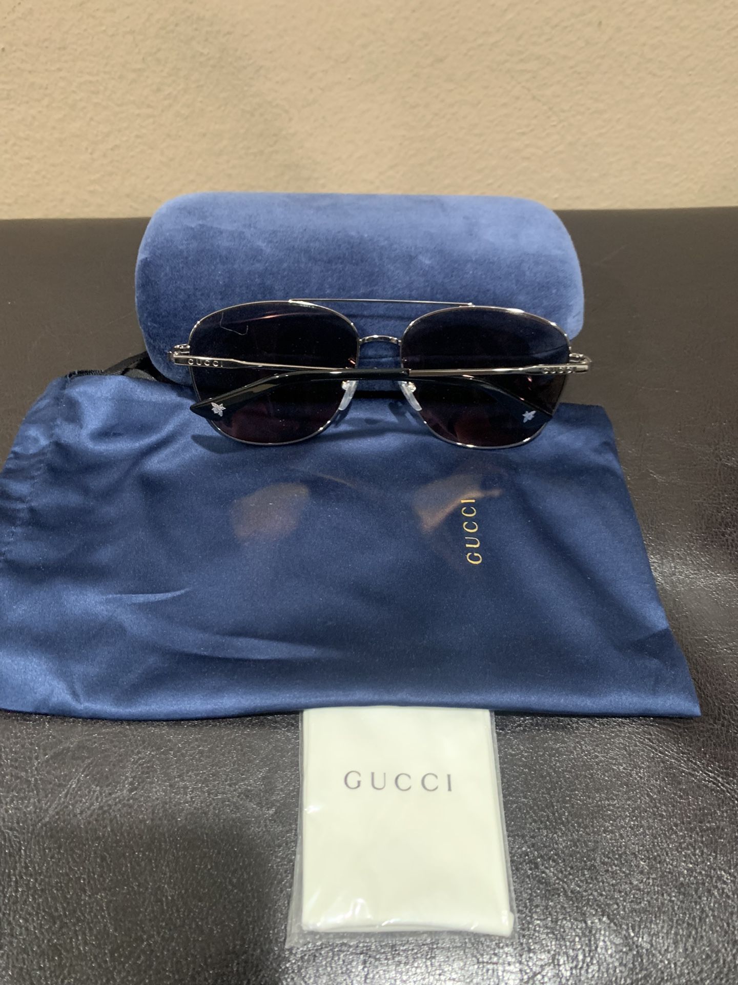 Gucci GG0410SK M 002 Aviator Sunglasses