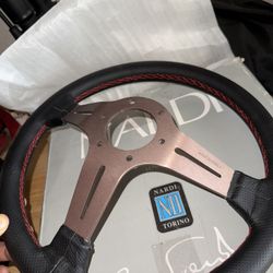 NRG Quick release W/ Nardi steering wheel