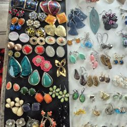 Lot Of Jewelry, Earrings, Necklaces