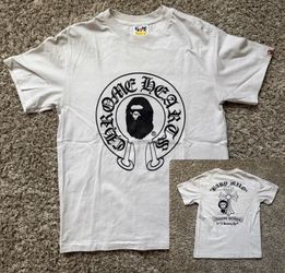 Bape X Chrome White T-Shirt
