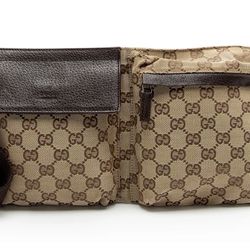 Gucci GG canvas waist pouch