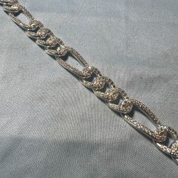 Mens 925 Silver Bracelet