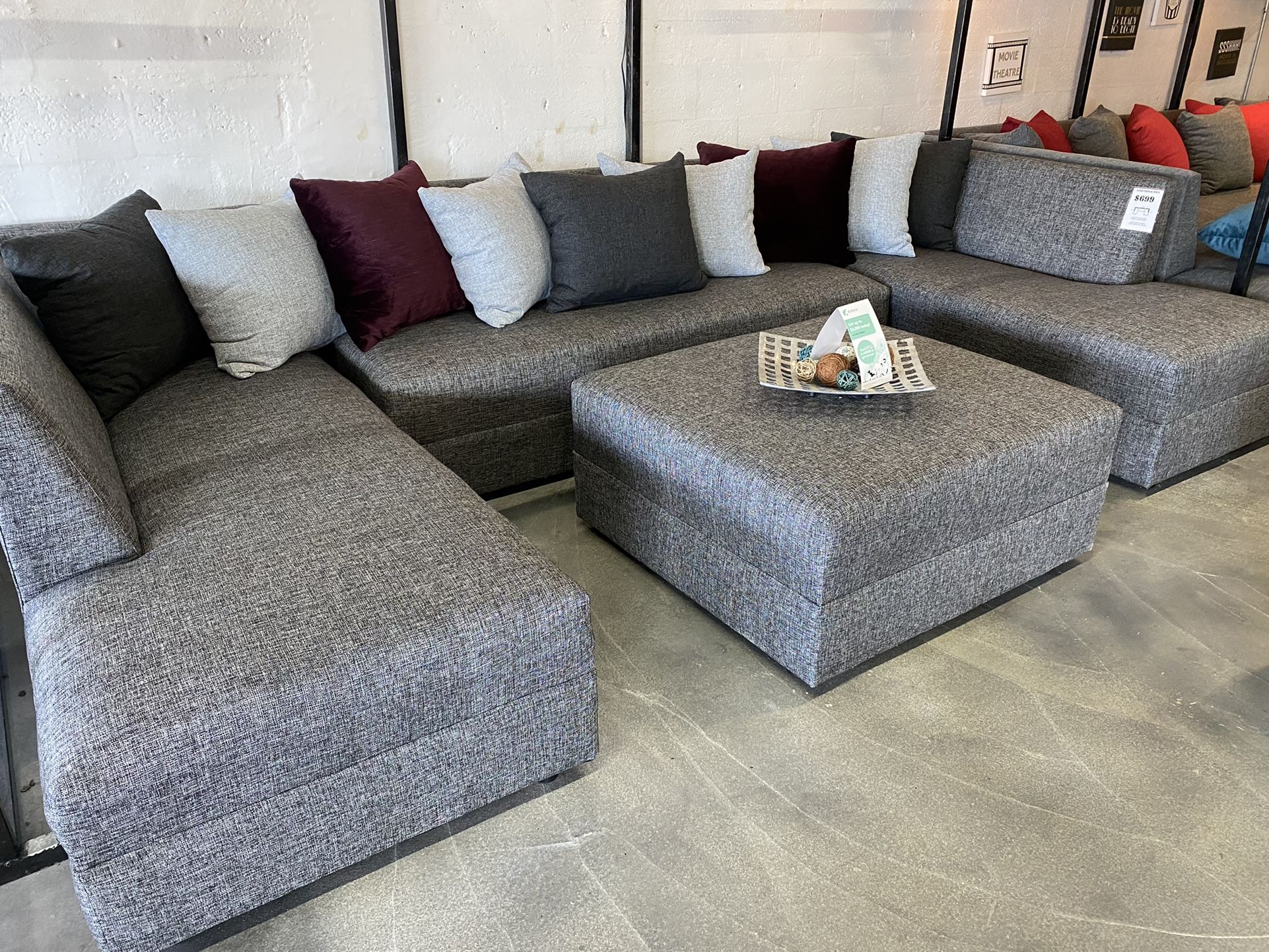 3 Piece Sectional Sofa Muebles Nuevos