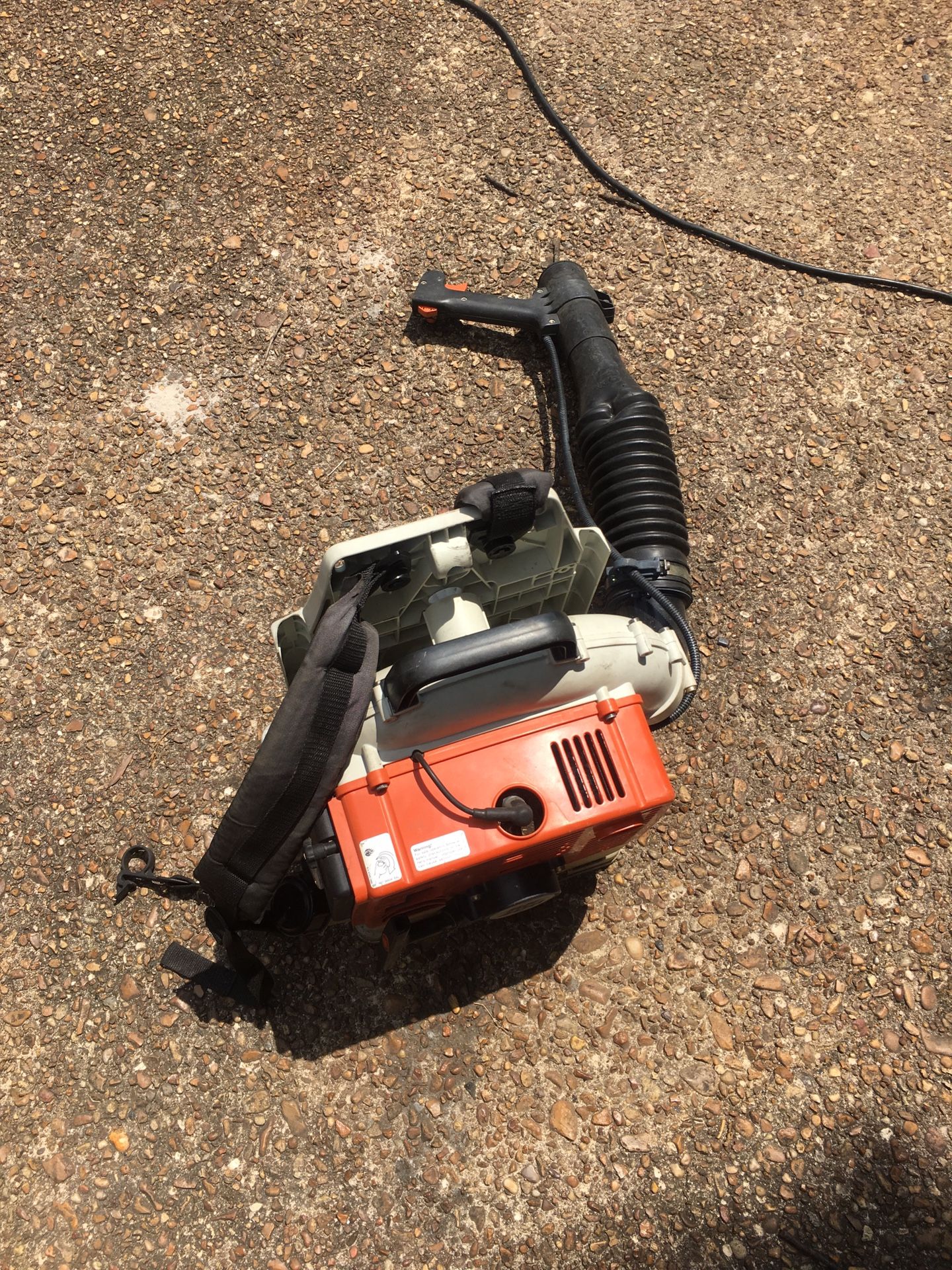 Stihl BR 400 blower Missing Blower Extension