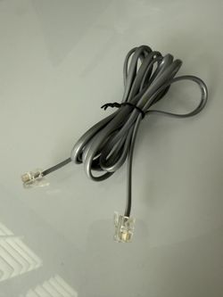 RJ11 to RJ11 Phone Cord – Landline/Fax/DSL For Only .25 Cents ! 
