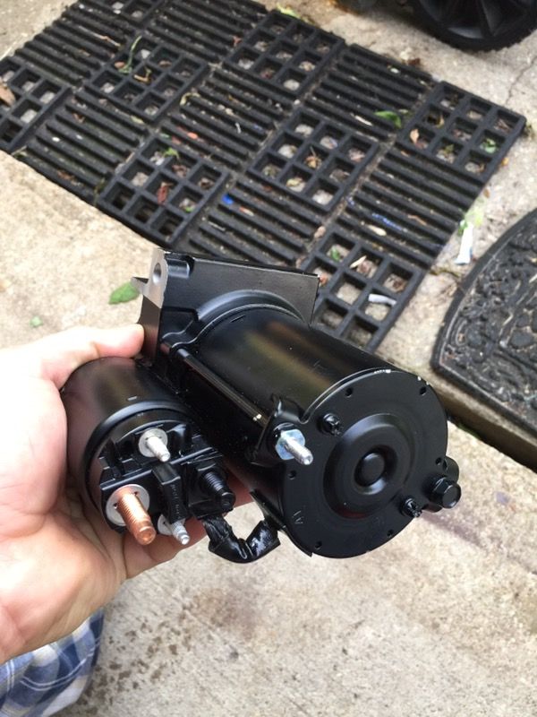 Starter motor mercury