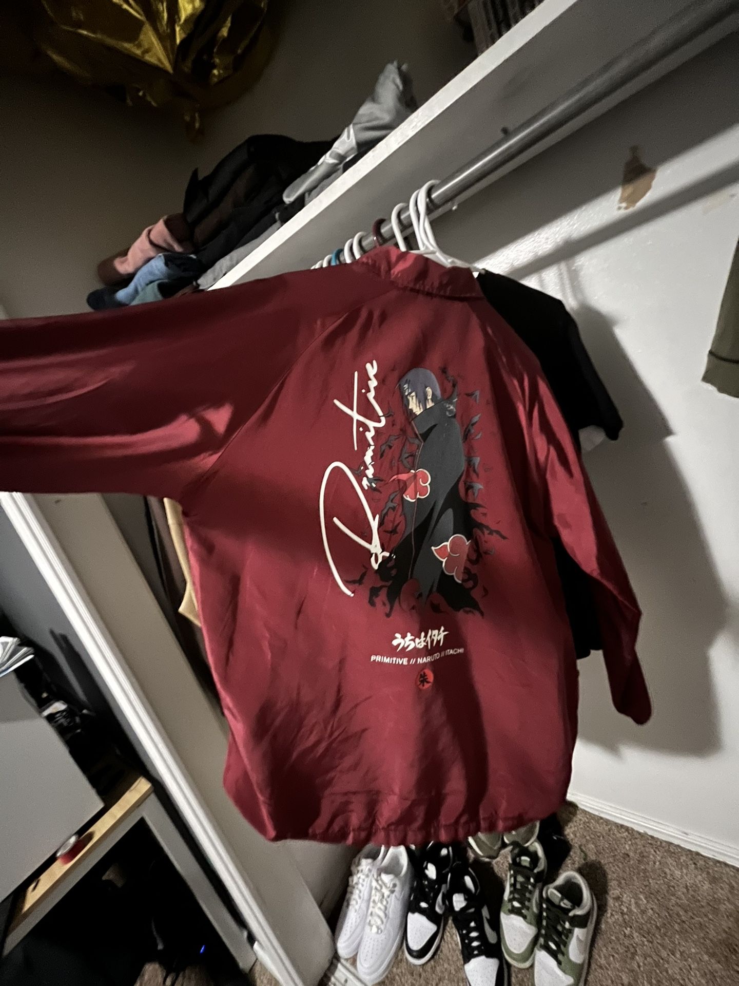 NarutoXPrimitive Itachi Crow Jacket